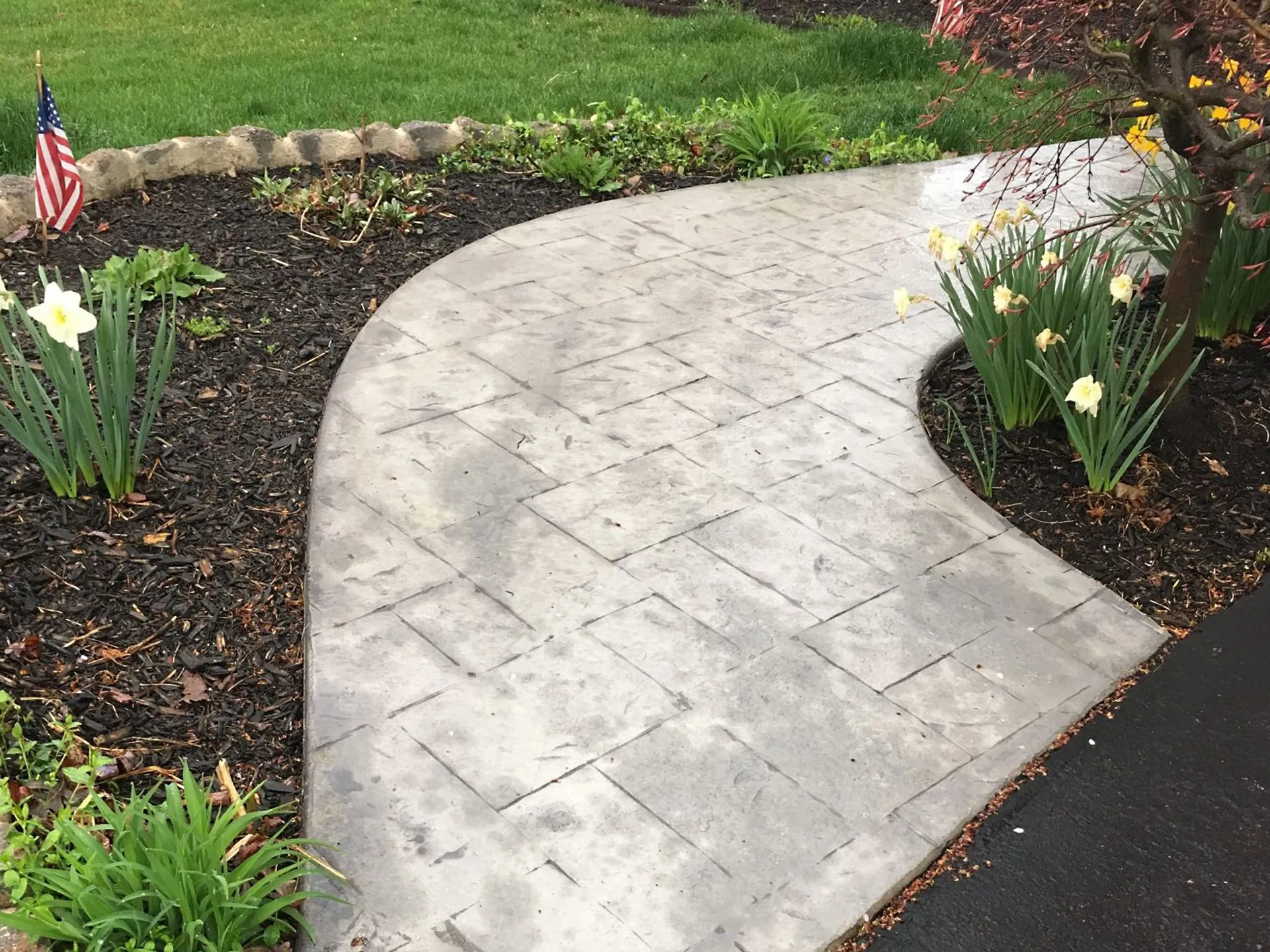Outdoor Concrete Installation in Downingtown, PA